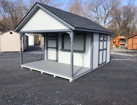 12x16 Cape cod Pavilion with porch Et-17861 $ 8788.00