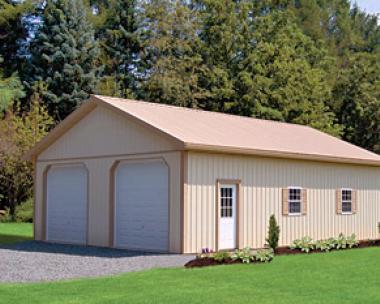 pole building garage, Pole barn