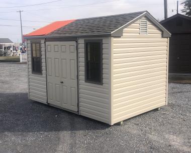 Et-18914 8x12 Ecno peak side storage shed