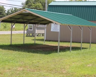 Pine Creek 18x21 A-Frame Carport Shed Sheds Barn Barns in Martinsburg, WV 25404