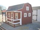 8'x12' Historical Barn Playhouse w/ Porch 