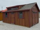 12'x20' Cape Cod /Dormer w/ LP Board & Batten Siding