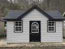 12x16 Victorian Deluxe with Vinyl Siding