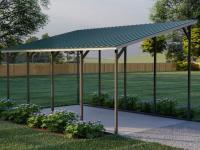 Lean to Style Carport Platinum