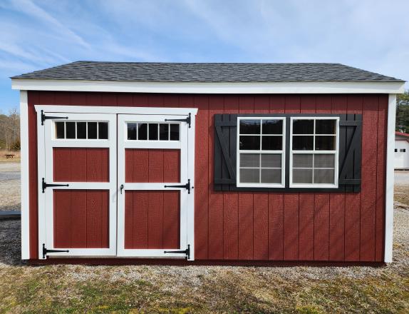 12'x16' HD Side Entry Peak Storage Shed